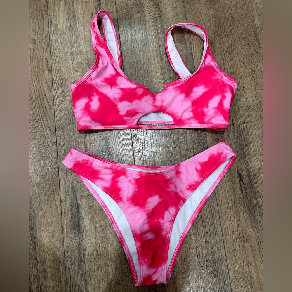 Pink bikini